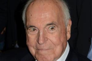 Altkanzler Helmut Kohl bei der Buchmesse in Frankfurt 2014