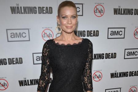 Serien-Star Laurie Holden bei einer Staffel-Premiere von 