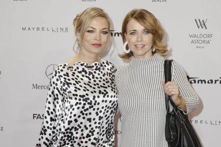 Unzertrennliches Dream-Team: Regina Halmich (l.) und Tina Ruland