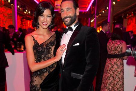 Rebecca Mir und Massimo Sinató beim 