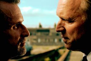 Ulrich Matthes (l.) und Ulrich Tukur begeisterten durch ihr ungleiches Duell das "Tatort"-Publikum