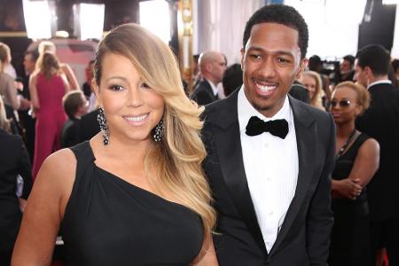 Ein Bild aus glücklicheren Tagen: das Ehepaar Mariah Carey und Nick Cannon bei den Screen Actors Guild Awards im Januar in L...