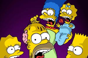 Da bleibt sogar den Simpsons das Lachen im Hals stecken