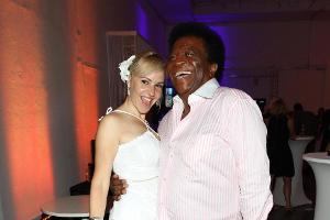 Seit 2008 ein glückliches Paar: Roberto Blanco und Luzandra