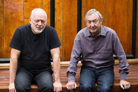 David Gilmour und Nick Mason von Pink Floyd