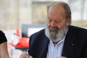 Bud Spencer bei einer Autogrammstunde