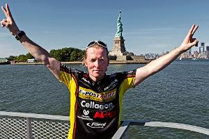 Joey Kelly am Ziel seiner außergewöhnlichen Reise durch die USA