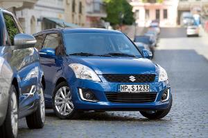 Keine Einparkprobleme mit dem kleinen Suzuki Swift