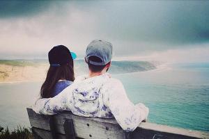 Justin Timberlake mit seiner Ehefrau Jessica Biel