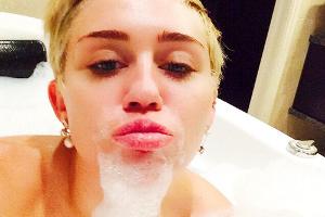 Miley Cyrus: Damenbart als neuer Trend?