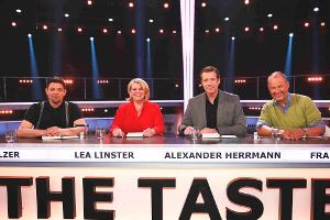 Die vier Juroren bei "The Taste" (v.l.): Tim Mälzer, Lea Linster, Alexander Herrmann und Frank Rosin