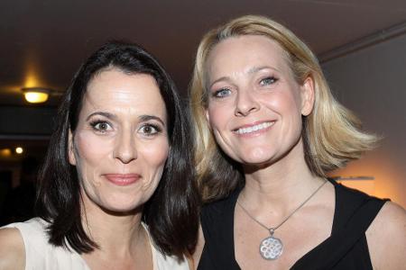 Anne Will (li.) und ihre Lebensgefährtin, die Buchautorin Miriam Meckel