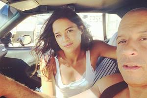 "Fast & Furious"-Traumpaar: Michelle Rodriguez neben Vin Diesel