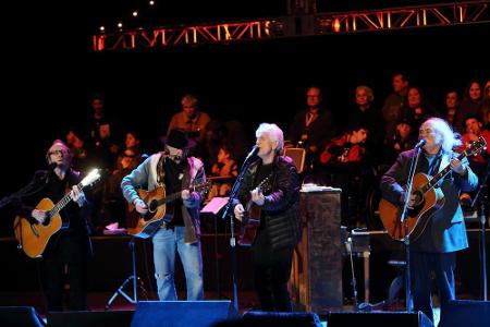 Ihre letzte gemeinsame Show: Crosby, Stills, Nash & Young auf dem Bridge-School-Benefizkonzert 2013