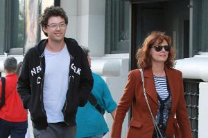Susan Sarandon und ihr Freund Jonathan Brickler