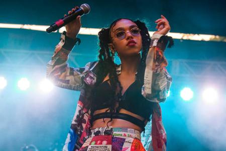 FKA twigs bei einem Auftritt auf dem Pitchfork Music Festival