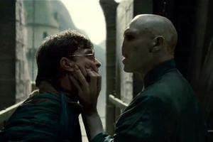 Harry Potter (l.) vs. Lord Voldemort