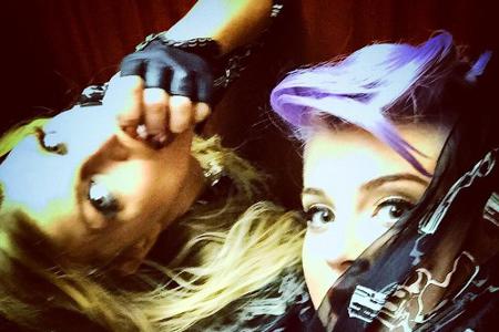 Gemeinsam unterwegs: Kelly Osbourne und Fergie