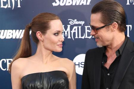 Vor und hinter der Kamera ein glückliches Paar: Angelina Jolie und Brad Pitt