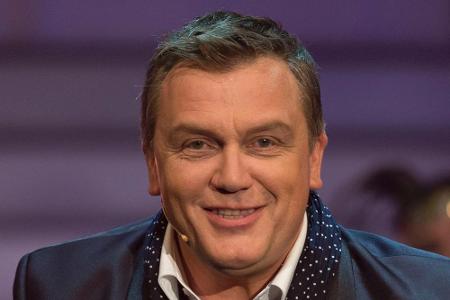 Hape Kerkeling ist stets zum Scherzen aufgelegt - hier im April bei 