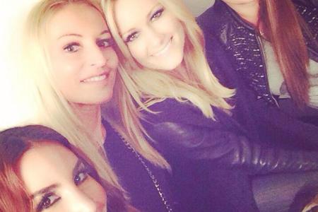 Helene Fischer (r.) und Soap-Star Sila Sahin