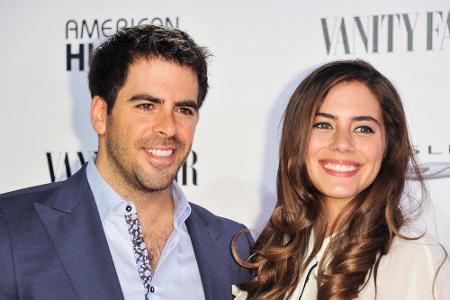 Eli Roth und seine frischgebackene Ehefrau Lorenza Izzo bei einer Film-Premiere