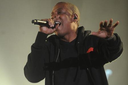 Jay Z bei einem Auftritt in New York