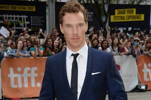 Benedict Cumberbatch bei der Premiere seines Film "The Imitation Game"