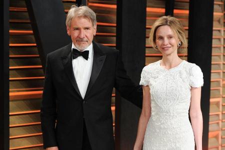 Hollywoods unglamourösestes Traumpaar: Calista Flockhart und ihre große Liebe Harrison Ford bei den Oscars