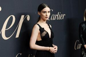 Rooney Mara elegant im schwarzen Kleid