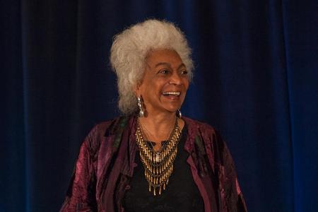Nichelle Nichols auf einer 