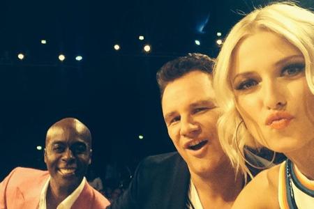 Brunce Darnell, Guido Maria Kretschmer und Lena Gercke (v. l. n. r.)