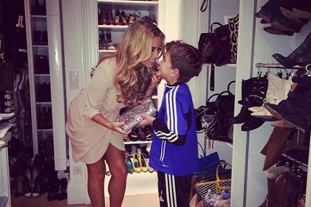 Sylvie Meis erhält Styling-Tipps von Sohn Damian