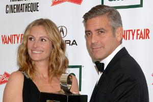 Die Superstars Julia Roberts und George Clooney beim Annual American Cinematheque Award 2006
