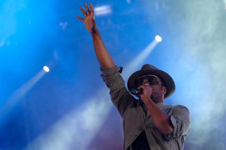 US-Sänger Will.i.am, hier bei einem Konzert in London, hat sich auf Twitter zu den Unruhen in Ferguson geäußert