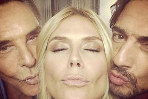Duckface: Wolfgang Joop, Heidi Klum und Thomas Hayo