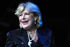 Marianne Faithfull bei einem Konzert im Jahr 2009