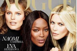 Schön wie in jungen Jahren: Eva Herzigova (l.), Naomi Campbell (m.) und Claudia Schiffer