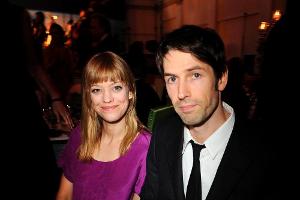 Ein Bild aus glücklichen Tagen: Heike Makatsch und Max Schröder