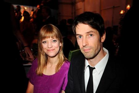 Ein Bild aus glücklichen Tagen: Heike Makatsch und Max Schröder