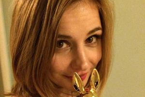 Josefine Preuß ist stolz auf ihren Bambi