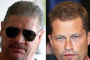 Ob die beiden noch Freunde werden? Claude-Oliver Rudolph (li.) attackiert Til Schweiger