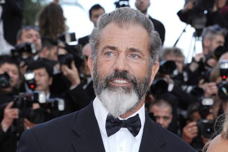 Mann mit Bart: Mel Gibson bei den Filmfestspielen in Cannes