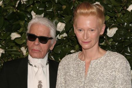 Die Schauspielerin und der Modezar: Tilda Swinton an der Seite von Karl Lagerfeld
