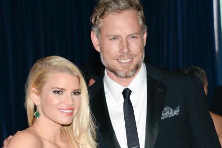 Jessica und ihr frisch angetrauter Ehemann Eric Johnson haben bereits zwei gemeinsame Kinder