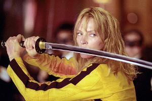 Uma Thurman in ihrer Rolle als "Die Braut" in "Kill BiIll"