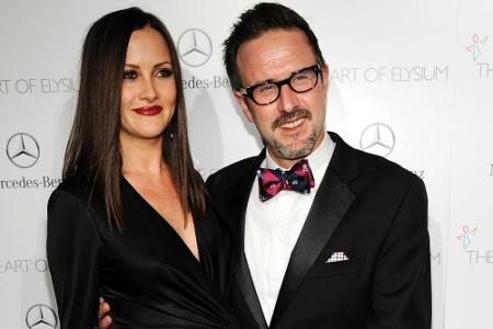 David Arquette mit seiner Verlobten Christina McLarty