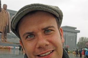 Eindrücke aus Nordkorea: "Kim und Struppi"-Autor Christian Eisert vor Kim Il-sung