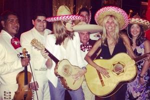 Heidi Klum (2.v.re.) nach der Emmy-Nomminierung