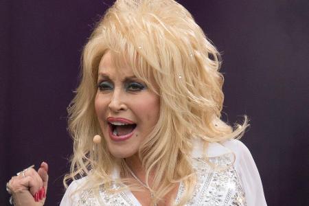 Country-Ikone Dolly Parton beim Glastonbury-Festival
